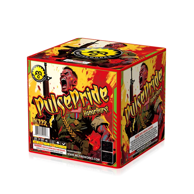 PulsePride HonorBurst 25 shots 200G Cake ASSORTMENT MC229A