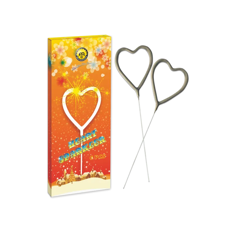 Heart Shape Wedding Sparklers MC1307