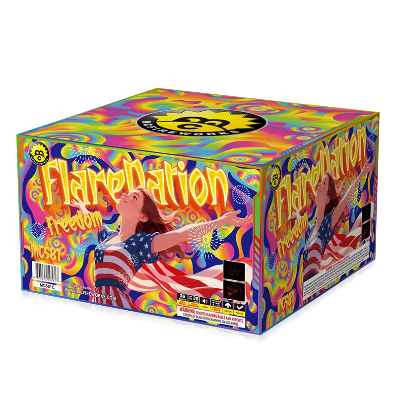 FlareNation Freedom 36 shots 500G Cake ASSORTMENT MC581C